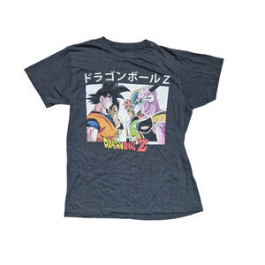 Dragon Ball Z T-Shirt Men’s Medium Charcoal Gray Crew Neck